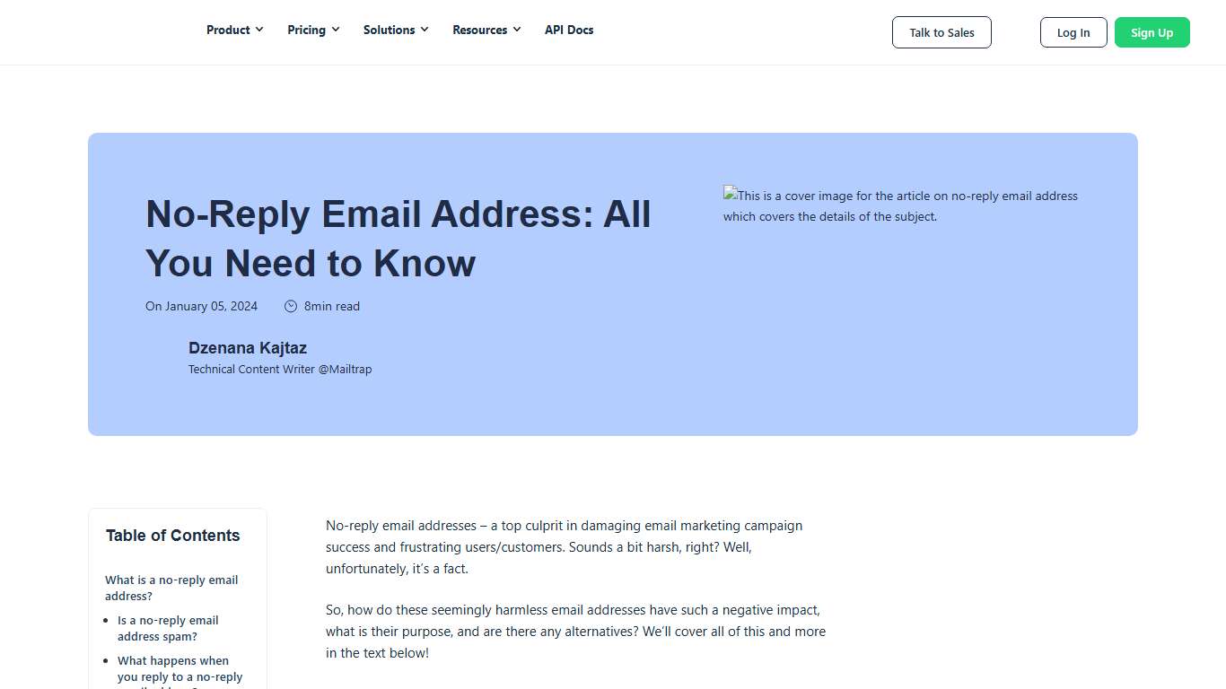 No-Reply Email Address: Pros, Cons, & Alternatives [2026]