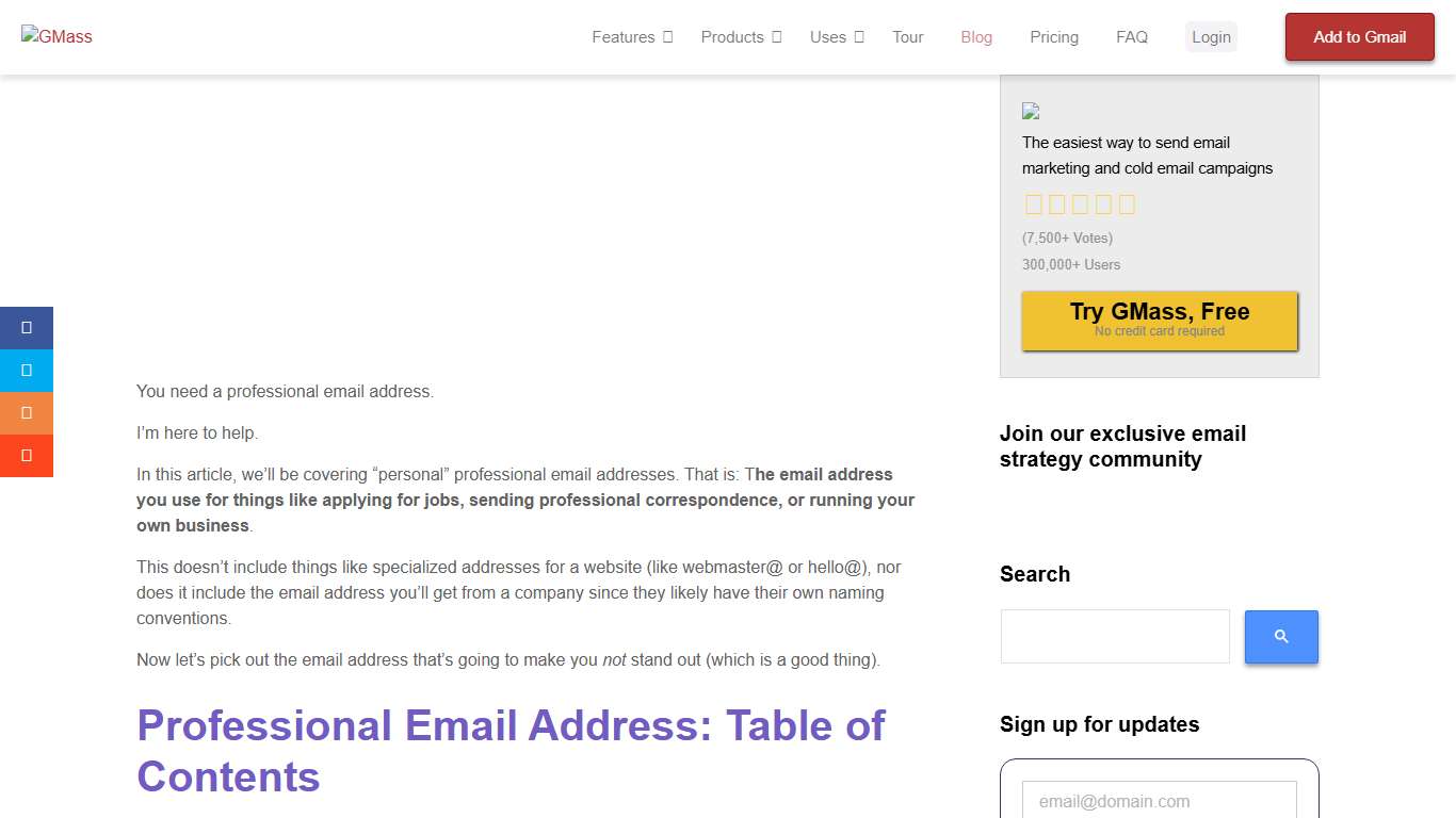 The 10 Best Professional Email Address Options Ranked (and 10 Worst)